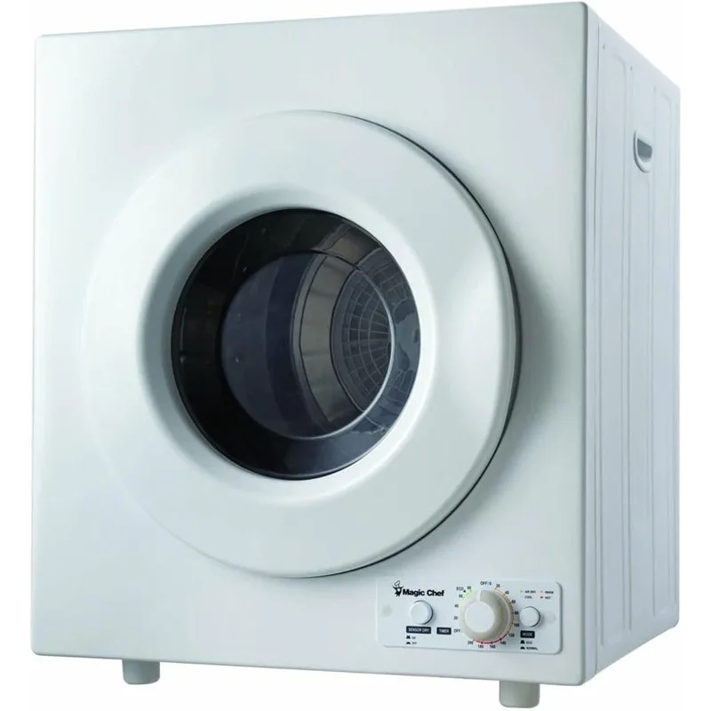 Compact Laundry Dryer Machine, Small Portable Dryer, Vented, 3.5 Cubic Feet, White
Compact Laundry Dryer Machine, Small Portable Dryer, Vented, 3.5 Cubic Feet, White