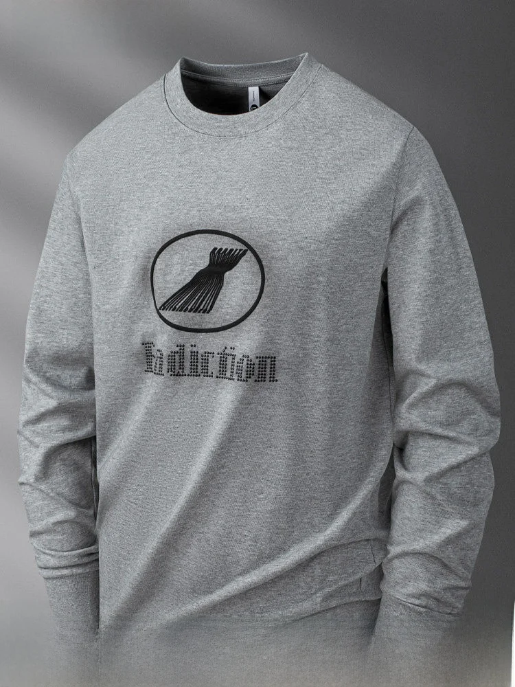 Casual round Ne Long Sve Printed T-irt Men's Faion Trend Autumn Winter New Sle Diamond Heat Transfer Streetwear
Casual round Ne Long Sve Printed T-irt Men's Faion Trend Autumn Winter New Sle Diamond Heat Transfer Streetwear