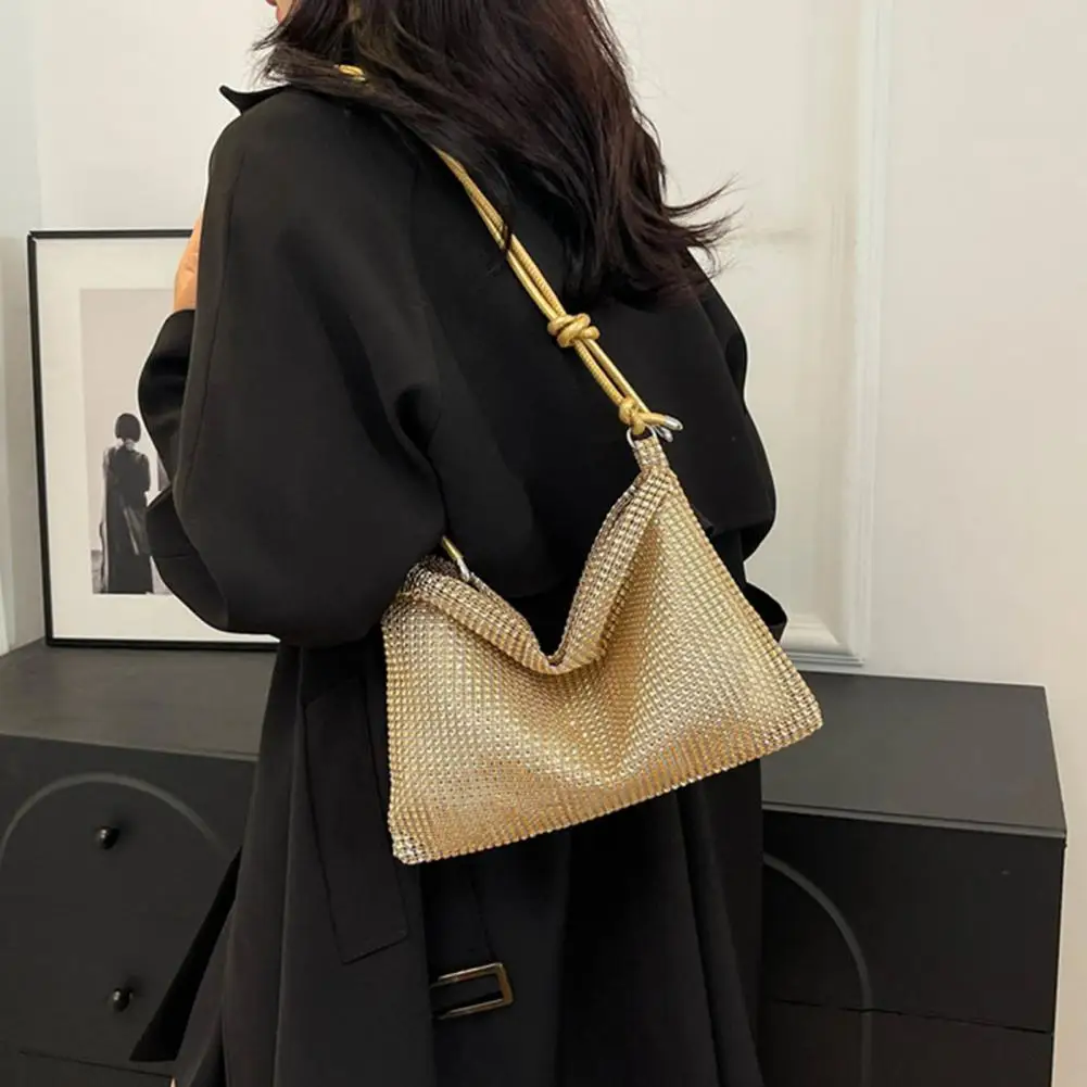 Rhinestone Evening Handbag Women Sparkling Purse Shoulder Bag Glittery Crossbody Bag with Adjustable Strap for Parties Dating
Rhinestone Evening Handbag Women Sparkling Purse Shoulder Bag Glittery Crossbody Bag with Adjustable Strap for Parties Dating