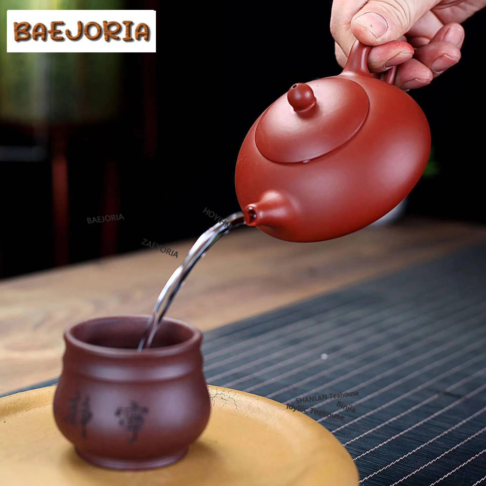 160ml Yixing Purple Clay Teapots Handmade Stone Scoop Pot Raw Ore Dahongpao Mud Tea Making Kettle With Infuser Zisha Tea Set
160ml Yixing Purple Clay Teapots Handmade Stone Scoop Pot Raw Ore Dahongpao Mud Tea Making Kettle With Infuser Zisha Tea Set