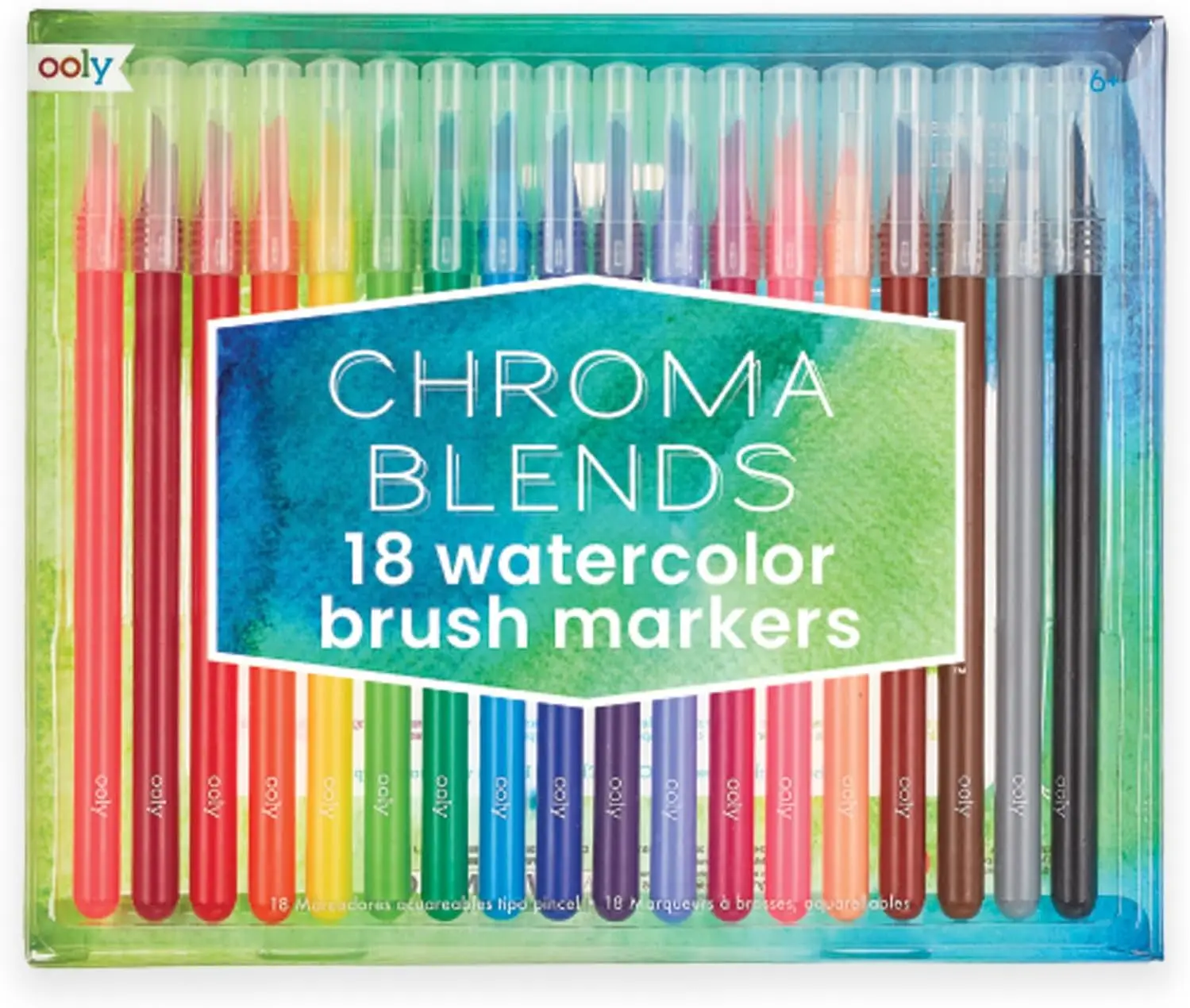 Watercolor Brush Markers Set of 18 - Blendable Colors for Hand Lettering & Art
Watercolor Brush Markers Set of 18 - Blendable Colors for Hand Lettering & Art