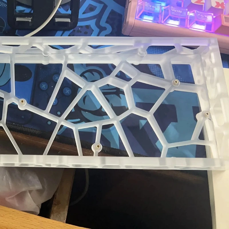 New WW60 Hollow Keyboard Case GH60 Hole White Fog Transparent for MADCATZ Mad60/Win60 Wooting60 Mechanical Keyboard Shell Gifts
New WW60 Hollow Keyboard Case GH60 Hole White Fog Transparent for MADCATZ Mad60/Win60 Wooting60 Mechanical Keyboard Shell Gifts