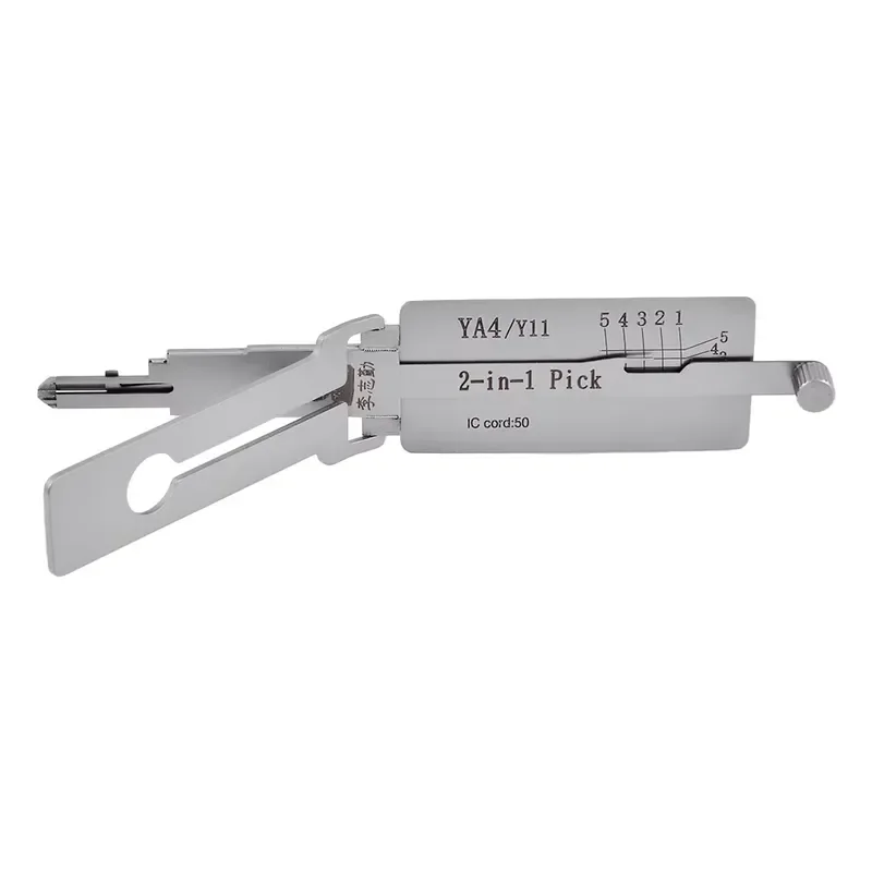 Opening Lock Pick Set Locksmith Tools Opening&Reading Tools YA4/Y11 2-in-1 Residential Lock Opener&Decoder
Opening Lock Pick Set Locksmith Tools Opening&Reading Tools YA4/Y11 2-in-1 Residential Lock Opener&Decoder