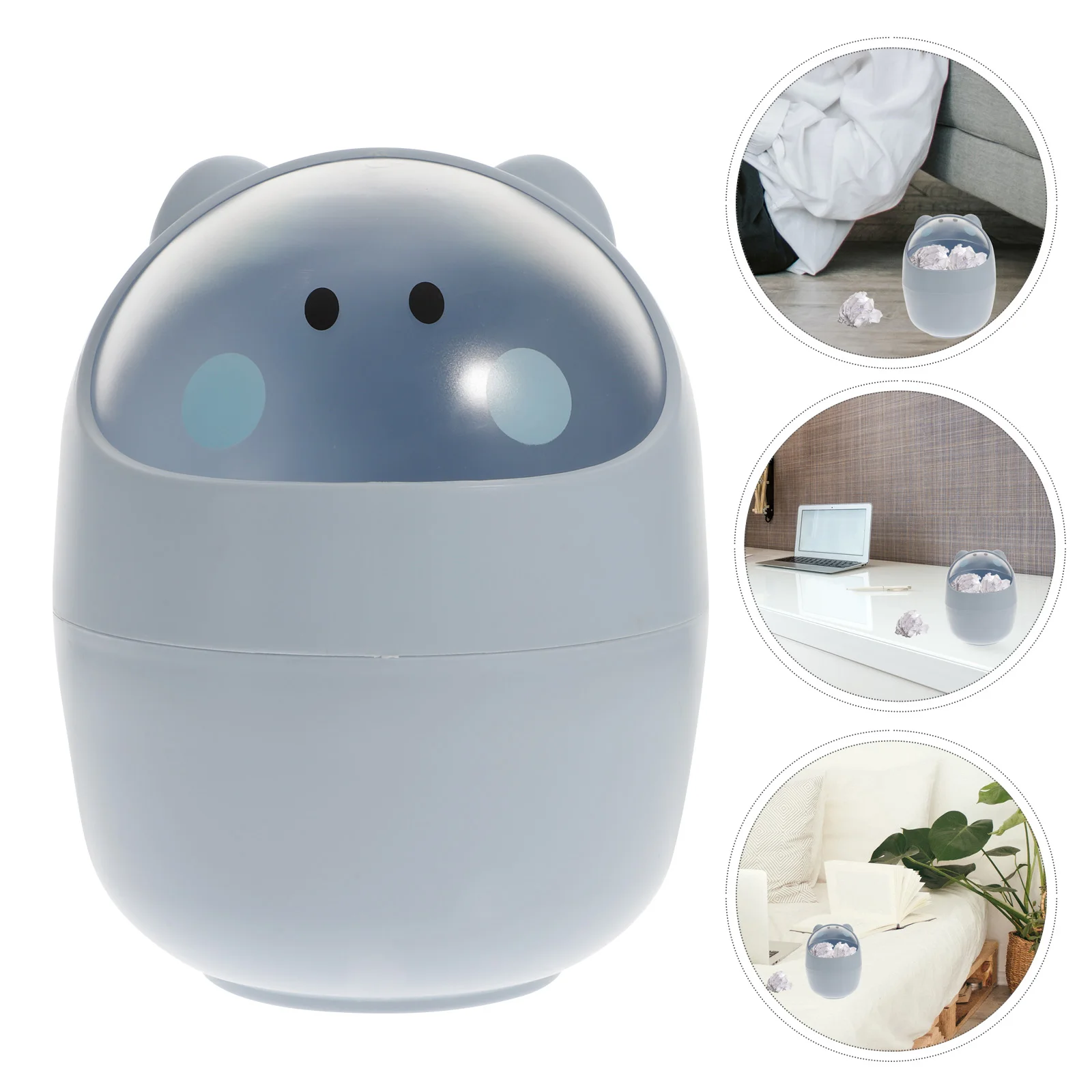 1PC Desktop Trash Can Cute Kawaii Garbage Bin Household Plastic Bucket Wear Resistant Sealed Lid Lightweight
1PC Desktop Trash Can Cute Kawaii Garbage Bin Household Plastic Bucket Wear Resistant Sealed Lid Lightweight
