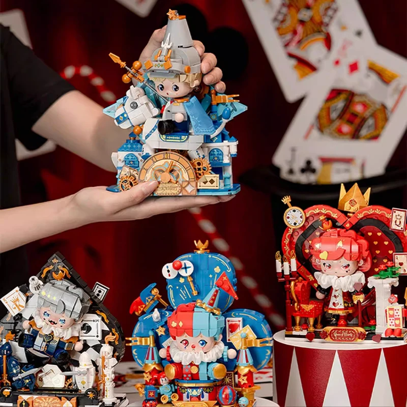 Фэнтезийный город серии Poker Kingdom Building Block Painting Сборная игрушка
Фэнтезийный город серии Poker Kingdom Building Block Painting Сборная игрушка