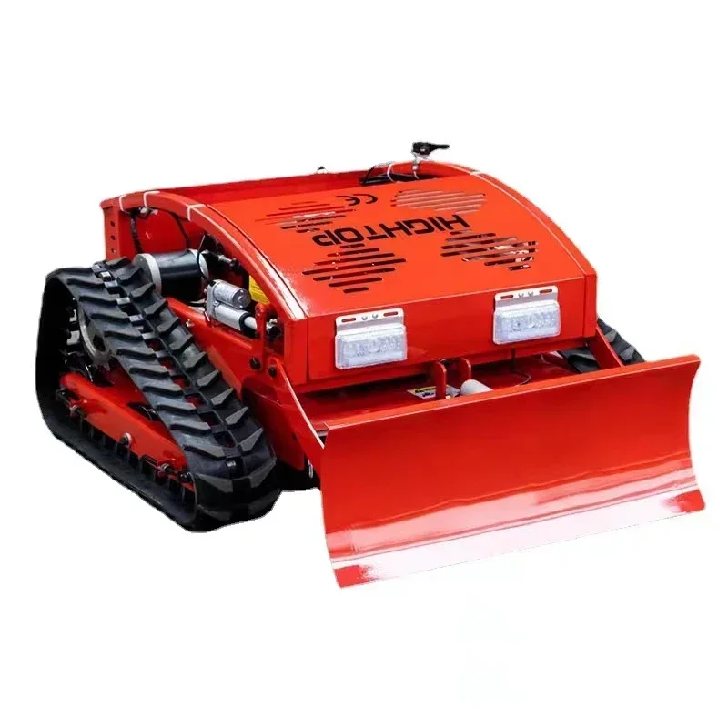 Crawler remote control lawn mower Mowing robot intelligent agricultural and forestry equipment
Crawler remote control lawn mower Mowing robot intelligent agricultural and forestry equipment