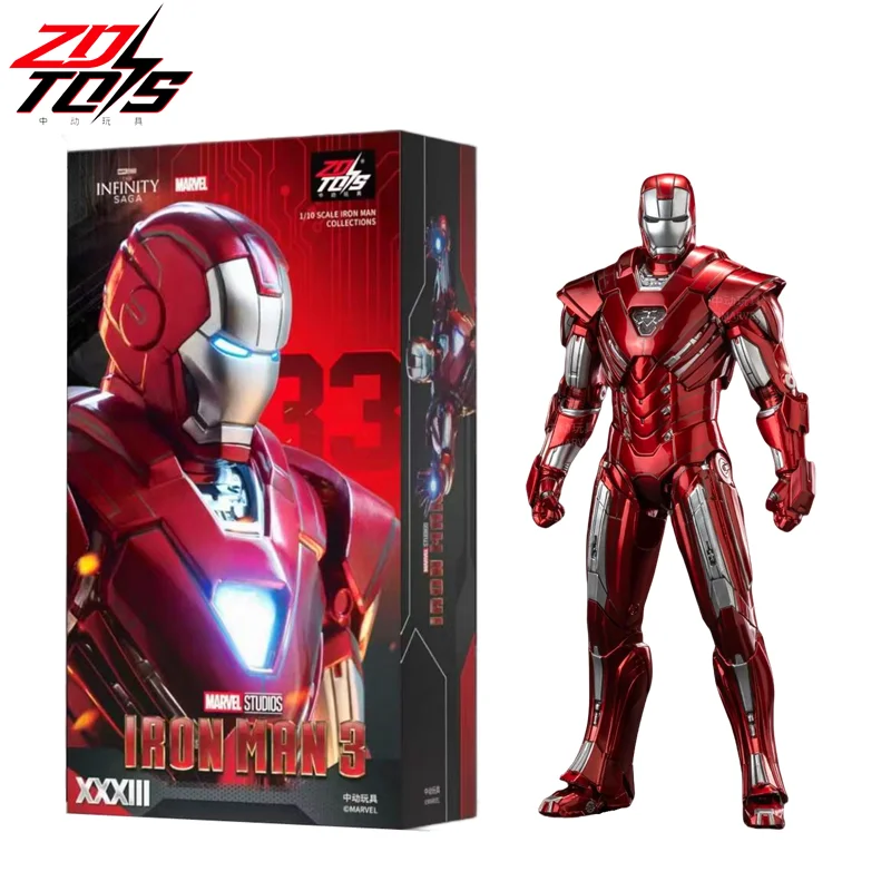 Zdtds Iron Man Mk33 Silver Centurion 1/10 Scale Action Figure Marvel Legend Collectible Joint Movable Avengers Stark Toy Model
Zdtds Iron Man Mk33 Silver Centurion 1/10 Scale Action Figure Marvel Legend Collectible Joint Movable Avengers Stark Toy Model
