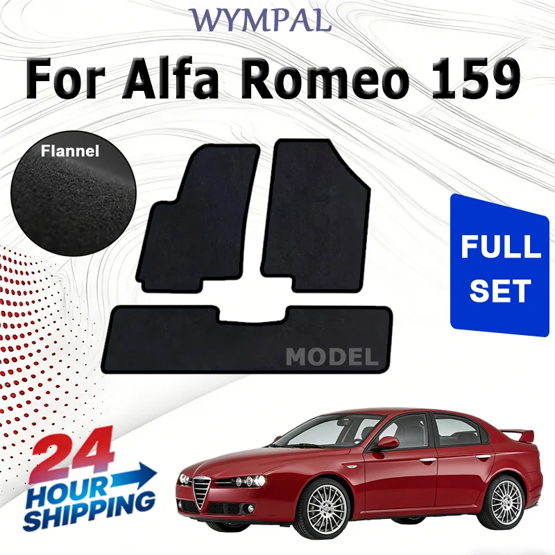Nylon Car velour mats fit for Alfa Romeo 159 sedan, station wagon, estate, Sportwagon (2006 2007 2008 2009 2010 2011) -black
Nylon Car velour mats fit for Alfa Romeo 159 sedan, station wagon, estate, Sportwagon (2006 2007 2008 2009 2010 2011) -black