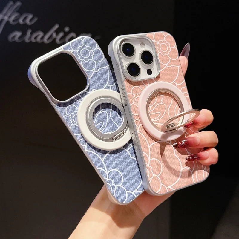 Magsafe Magnetic 360°Rotat Metal Holder Ring Solid Color Leather Chinese Style Phone Case For iPhone 16 Pro Max 14 13 15 Pro Max
Magsafe Magnetic 360°Rotat Metal Holder Ring Solid Color Leather Chinese Style Phone Case For iPhone 16 Pro Max 14 13 15 Pro Max