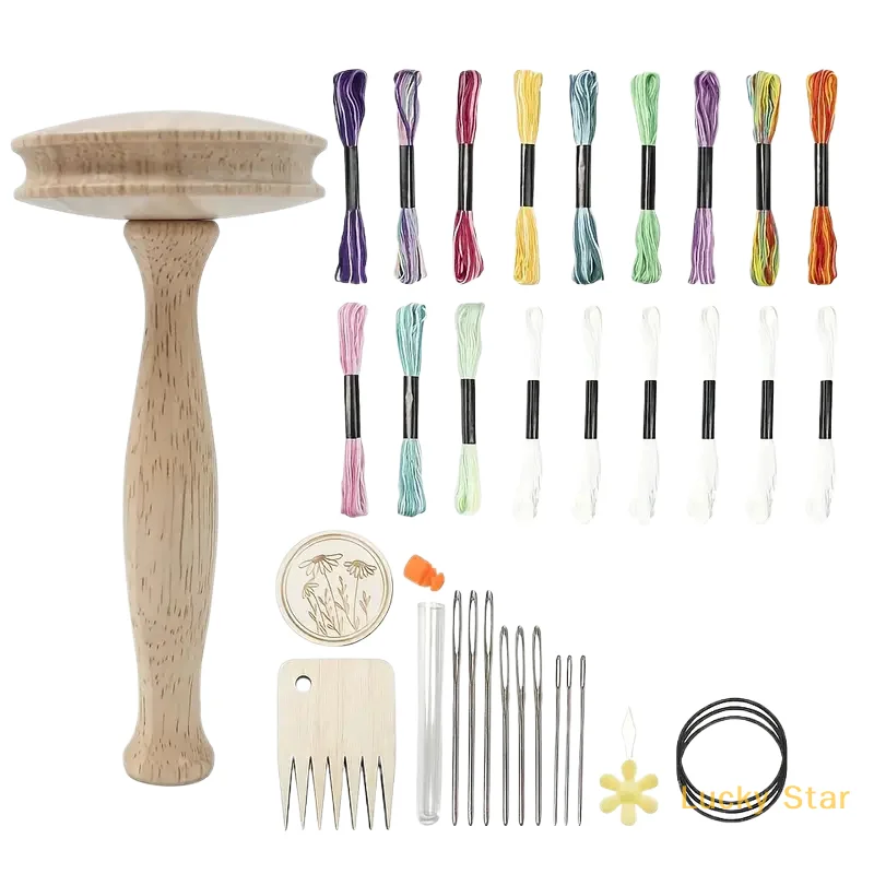 1 Set Wooden Darning Tool Kit Smooth Clothes Sock Holes Mushroom Darner DIY Handicraft Darning Thread Patch Mending Tools
1 Set Wooden Darning Tool Kit Smooth Clothes Sock Holes Mushroom Darner DIY Handicraft Darning Thread Patch Mending Tools