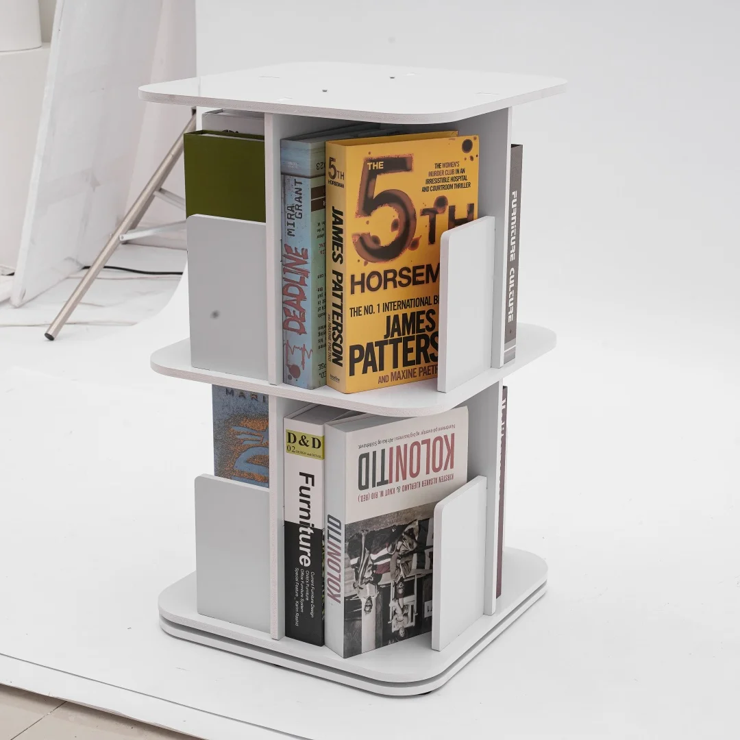 360° Rotating Display Rack, 2-Layer Square Base Swivel Book Shelf for Magazines Plants Toys, Multifunctional Storage Organizer
360° Rotating Display Rack, 2-Layer Square Base Swivel Book Shelf for Magazines Plants Toys, Multifunctional Storage Organizer