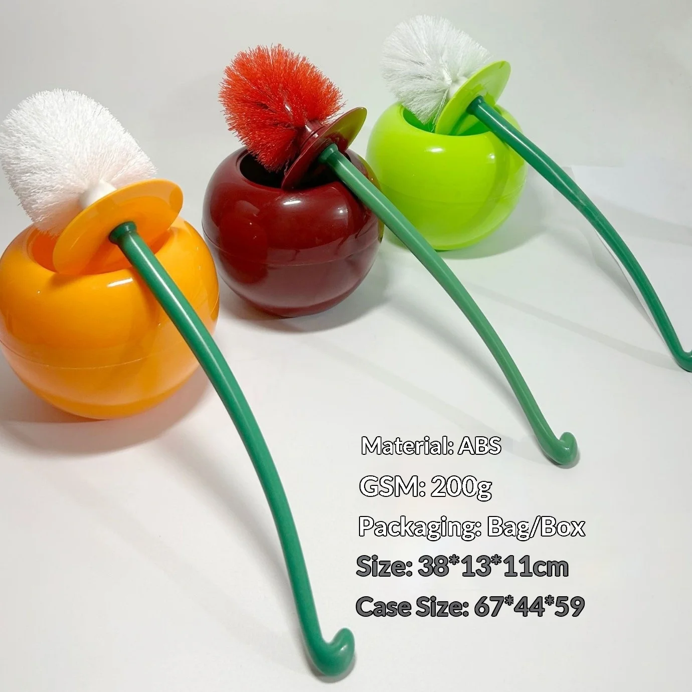 Long Handle Soft Bristle Toilet Brush Cherry Plastic Bathroom Brush for WC Toilet Bowl Cleaning
Long Handle Soft Bristle Toilet Brush Cherry Plastic Bathroom Brush for WC Toilet Bowl Cleaning