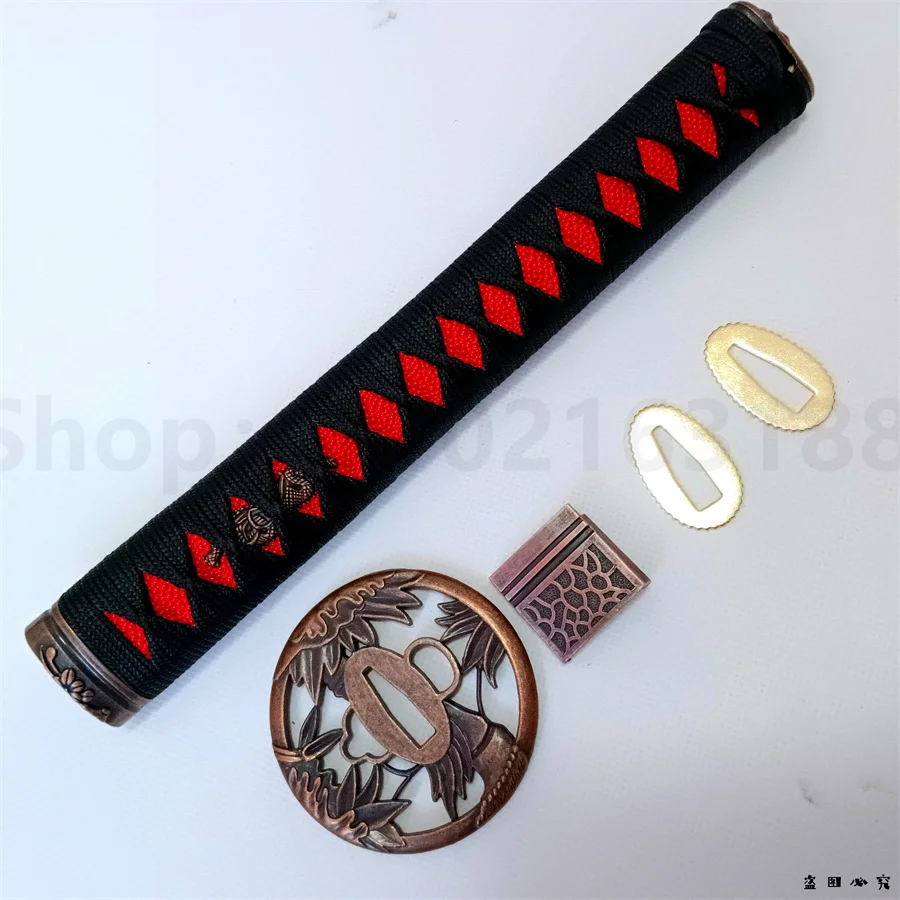 High Quality Handle Tsuka Hilt Alloy Handguard Tsuba Guard Habaki Seppa For Japanese Japan Katana Samurai Sword Fittings New
High Quality Handle Tsuka Hilt Alloy Handguard Tsuba Guard Habaki Seppa For Japanese Japan Katana Samurai Sword Fittings New
