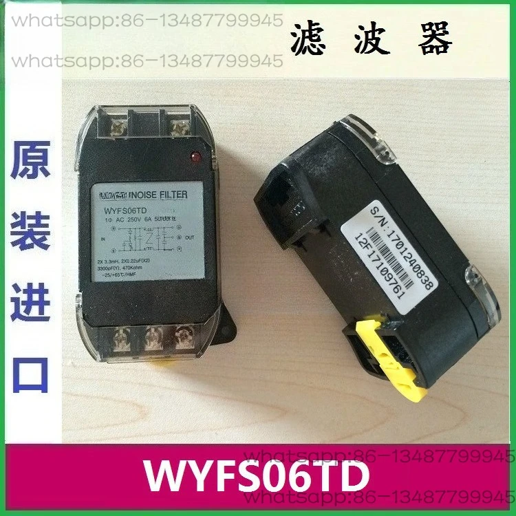 WYES Filters WYFS06TD and WYFS-06TD and WYFS10TD
WYES Filters WYFS06TD and WYFS-06TD and WYFS10TD