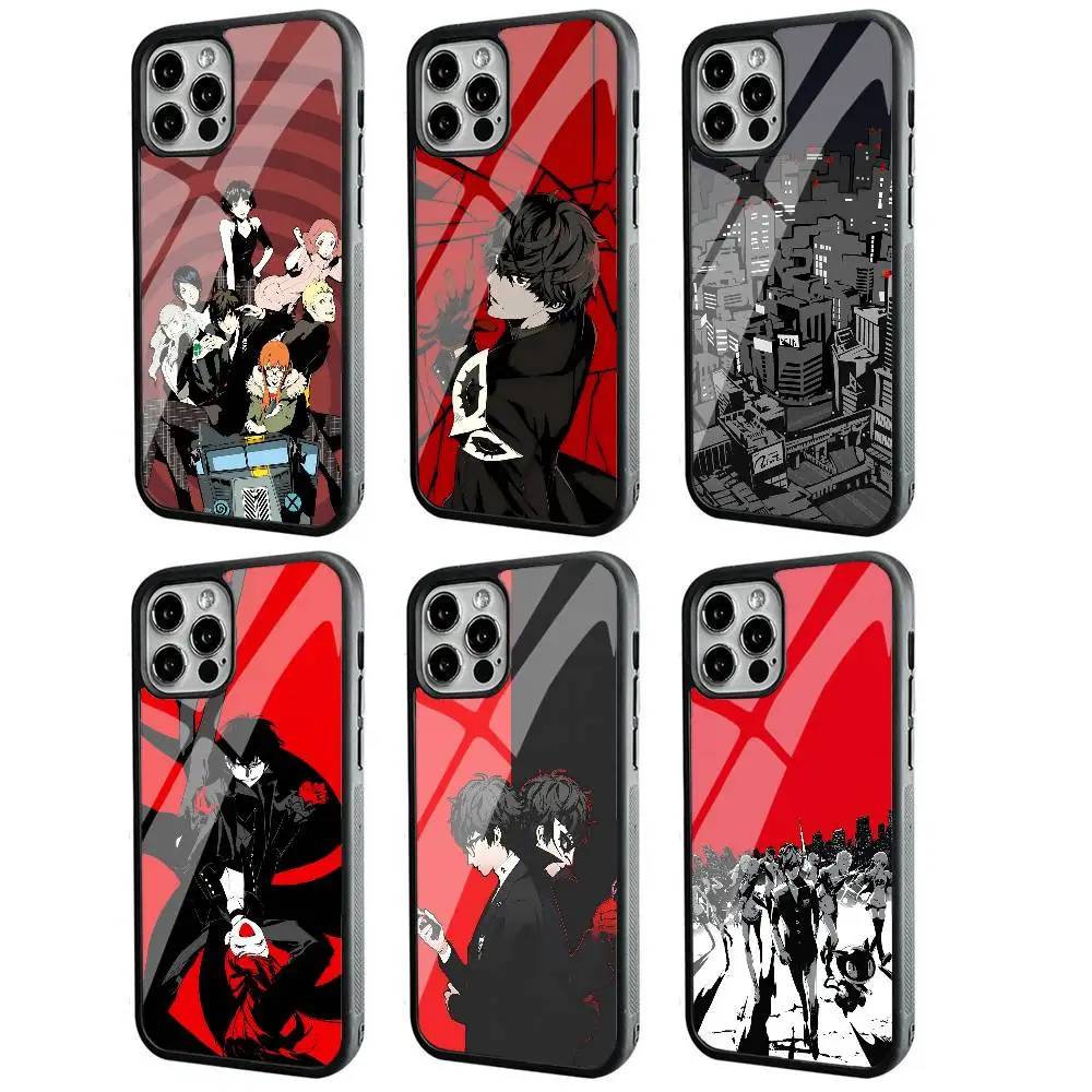 P-Persona 5 Phone Case Black Hard Plastic Phone Case For Iphone 17 Air 16 15 14 13 12 11 Pro Max PC TPU Ins Case
P-Persona 5 Phone Case Black Hard Plastic Phone Case For Iphone 17 Air 16 15 14 13 12 11 Pro Max PC TPU Ins Case