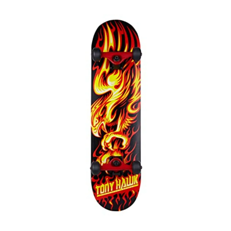 Tony Hawk 31 inch Skateboard, Tony Hawk Signature Series 4, 9-ply Maple Deck Skateboard for Cruising, Carving, Tricks and Downh
Tony Hawk 31 inch Skateboard, Tony Hawk Signature Series 4, 9-ply Maple Deck Skateboard for Cruising, Carving, Tricks and Downh