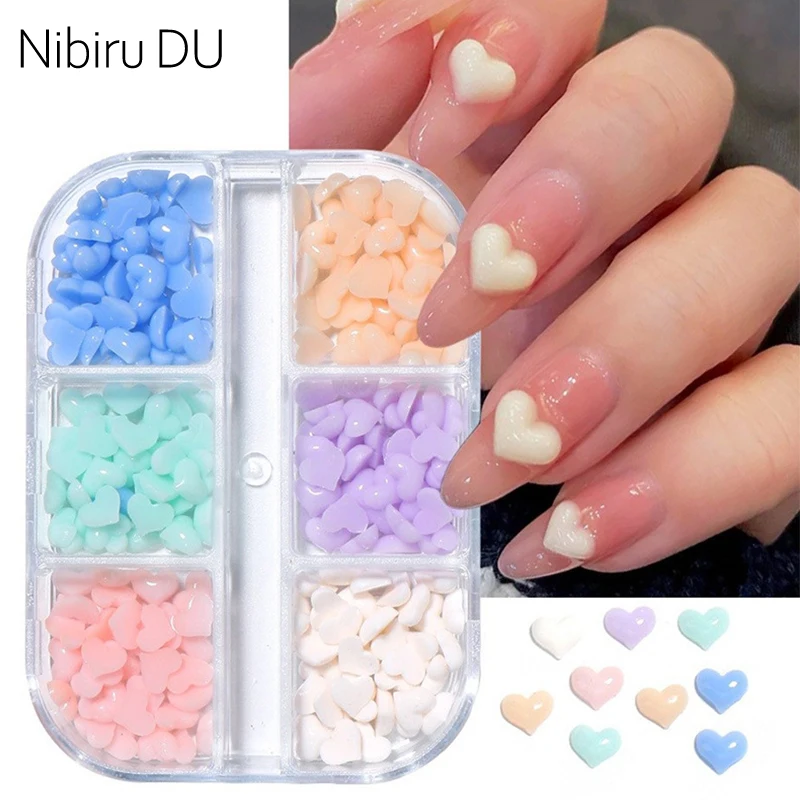 6 Grids Heart Shape Nail Art Charms Transparent Love Heart Resin Stones Jewelry Pearl Half Steel Bead Decor Manicure Rhinestone
6 Grids Heart Shape Nail Art Charms Transparent Love Heart Resin Stones Jewelry Pearl Half Steel Bead Decor Manicure Rhinestone
