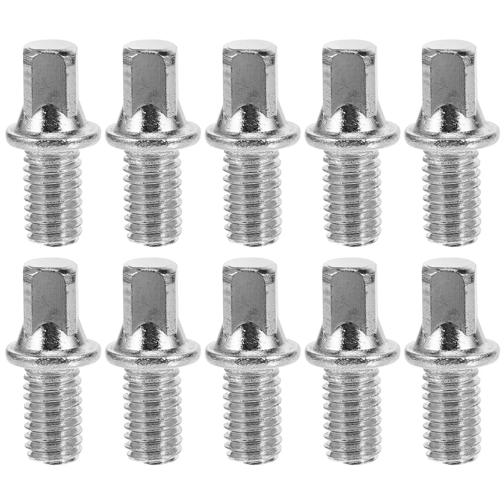 10pcs Drum Screw Accessories M6X10mm Silver Plated Iron Durable Smooth Surface Precise Size Compatible Drums Snare Bolt
10pcs Drum Screw Accessories M6X10mm Silver Plated Iron Durable Smooth Surface Precise Size Compatible Drums Snare Bolt