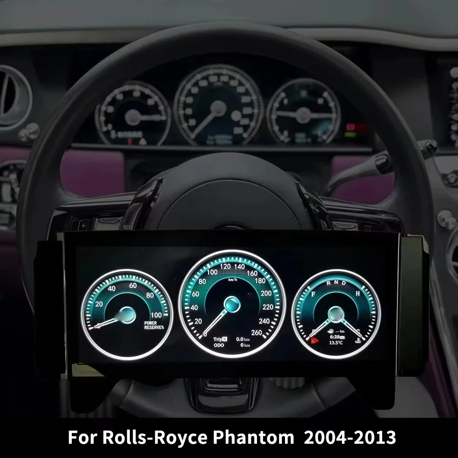 RHD HD Car Cockpit For Rolls-Royce Phantom 2004-2013 LINUX Digital Cluster Speedometer Dashboard Instrument Panel Display Displ
RHD HD Car Cockpit For Rolls-Royce Phantom 2004-2013 LINUX Digital Cluster Speedometer Dashboard Instrument Panel Display Displ