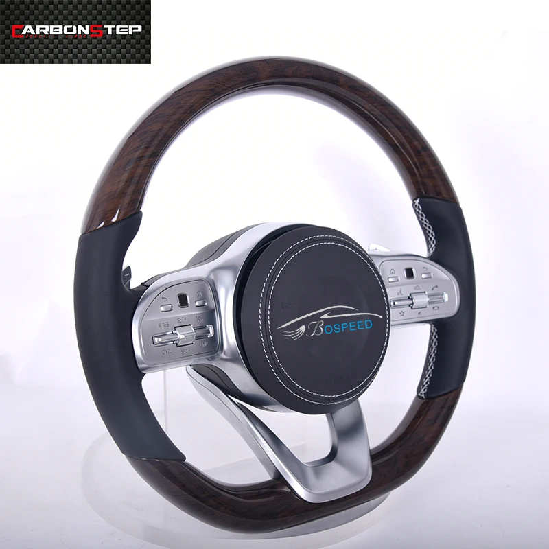 Upgrade Wooden Dark Mahogany Steering Wheel For Mercedes Benz A45 W204 W205 CLE GLC
Upgrade Wooden Dark Mahogany Steering Wheel For Mercedes Benz A45 W204 W205 CLE GLC