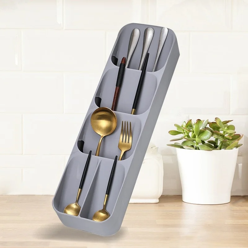 Drawer Storage Box Creative Kitchen Cutlery Organiser Multifunctional Classification Knife And Fork Box Desktop Sundries Box
Drawer Storage Box Creative Kitchen Cutlery Organiser Multifunctional Classification Knife And Fork Box Desktop Sundries Box