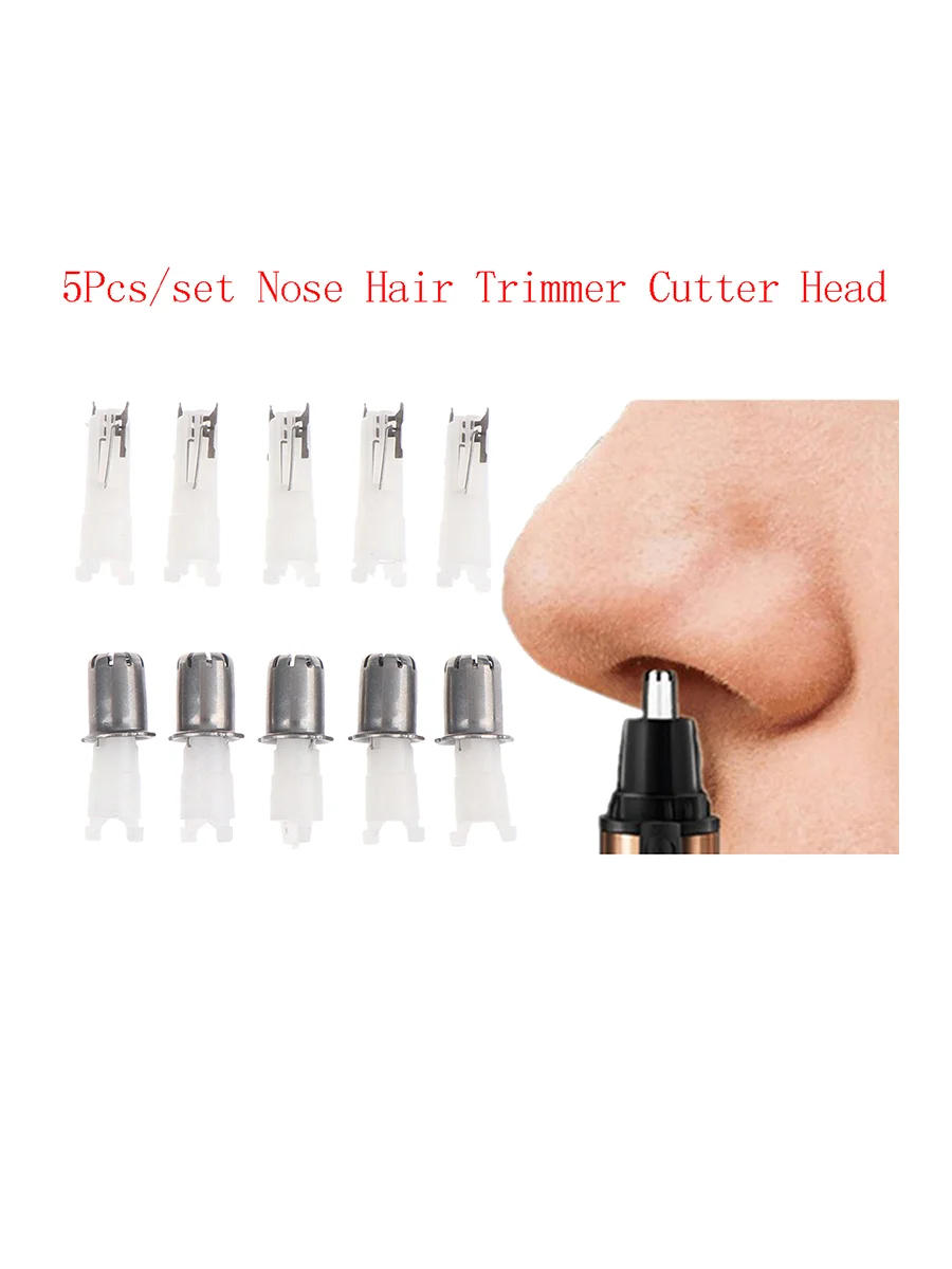5Pcs Nose Hair Cutter Nose Trimmer Replacement Head 3-in-1 Electric Shaver Razor./"
5Pcs Nose Hair Cutter Nose Trimmer Replacement Head 3-in-1 Electric Shaver Razor./"