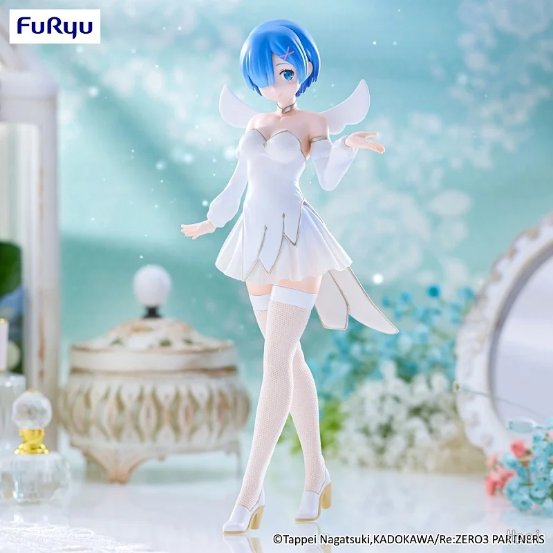 Genuine Furyu Bicute Pure Re: Zero Starting Life In Another World 21cm Rem Angel Action Figure Model Toys
Genuine Furyu Bicute Pure Re: Zero Starting Life In Another World 21cm Rem Angel Action Figure Model Toys