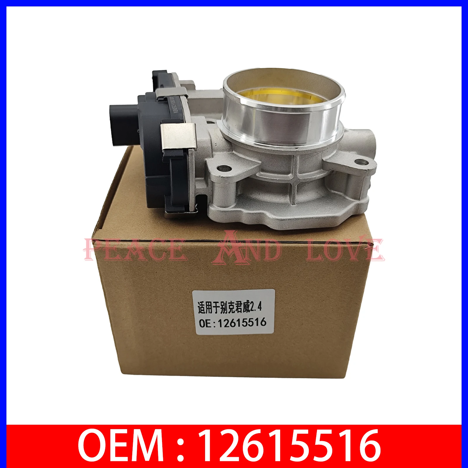 12615516 Brand New Throttle Body For 2008-12 Chevy Malibu HHR Buick 08-10 GMC Pontiac 2.4L
12615516 Brand New Throttle Body For 2008-12 Chevy Malibu HHR Buick 08-10 GMC Pontiac 2.4L