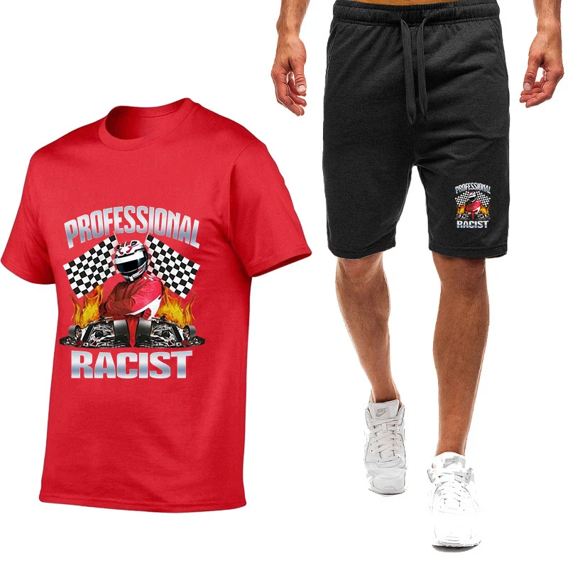 2025 Professional Certified Racist Racing Printed Tracksuit New Men's Casual Short-Sleeved Shorts 2-Piece Street Fashion
2025 Professional Certified Racist Racing Printed Tracksuit New Men's Casual Short-Sleeved Shorts 2-Piece Street Fashion