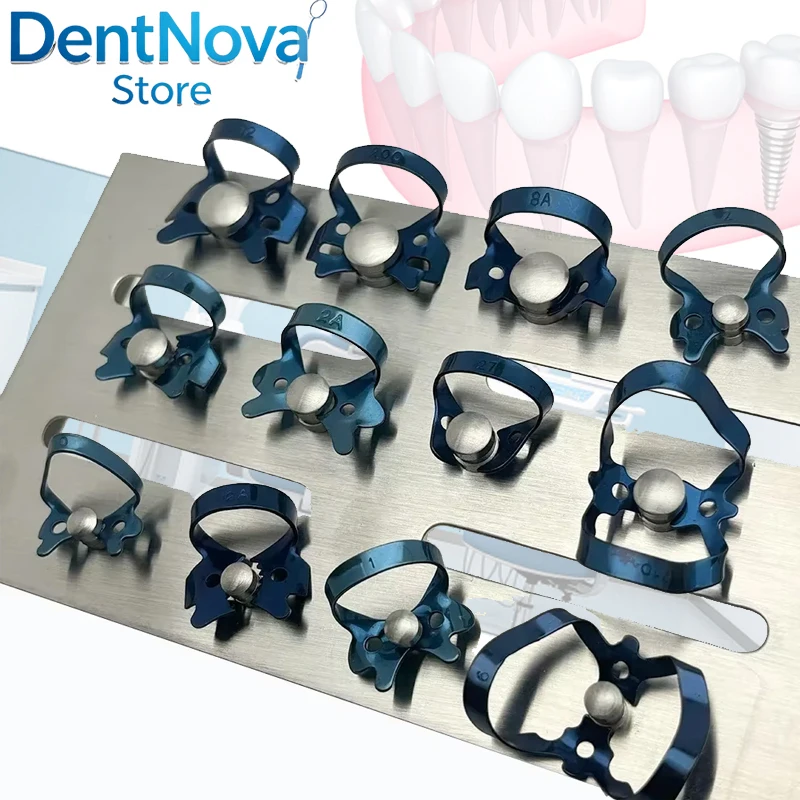 Dental Rubber Dam Clamps Stainless Steel Tray Holder Kit Endodontic Restorative Oral Care Dentist Tools
Dental Rubber Dam Clamps Stainless Steel Tray Holder Kit Endodontic Restorative Oral Care Dentist Tools