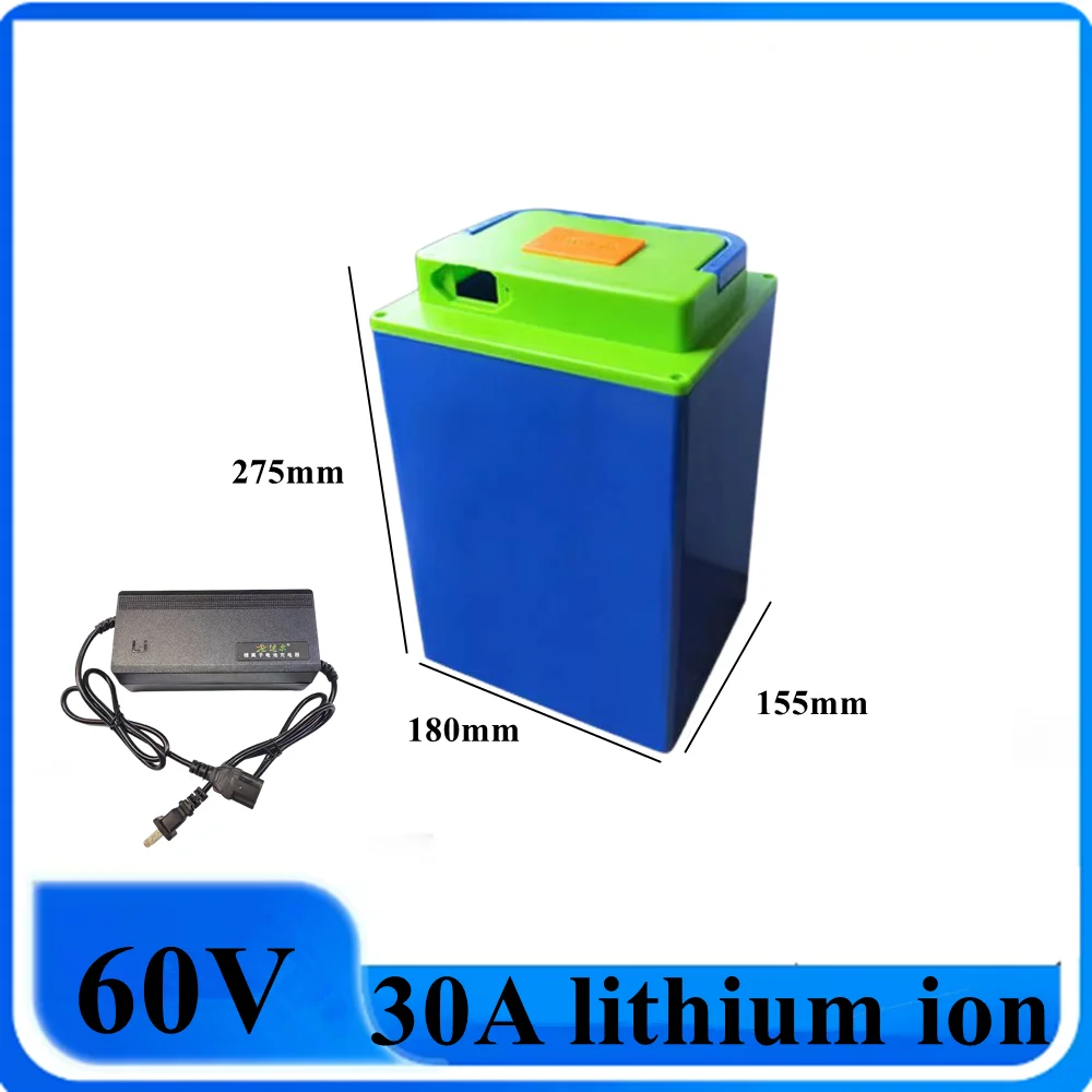 17S 60V 30Ah 30A lithium ion deep cycle battery pack BMS li-ion external for 1500w 2000W 2500W 3000W motor controller
17S 60V 30Ah 30A lithium ion deep cycle battery pack BMS li-ion external for 1500w 2000W 2500W 3000W motor controller