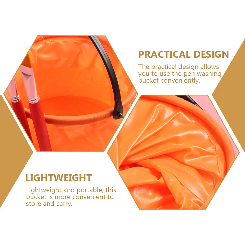 2Pcs Foldable Bucket Compact Paint Brush Cleaner Portable Art Tools for Adults and Professionals Foldable Bucket
2Pcs Foldable Bucket Compact Paint Brush Cleaner Portable Art Tools for Adults and Professionals Foldable Bucket