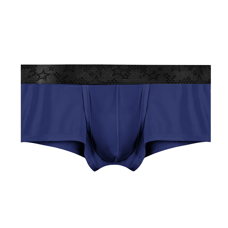 Gun-Style Split Ice Silk Underwear for Men, Summer Thin Men's Scrotal Support Varicose Veins Boxer Briefs
Gun-Style Split Ice Silk Underwear for Men, Summer Thin Men's Scrotal Support Varicose Veins Boxer Briefs