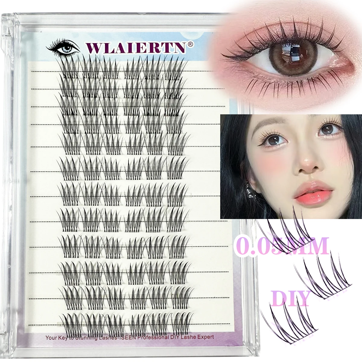 12Rows Cluster Lashes Natural Eyelash extension Volume Individual Lashes Mixed Tray Lashes Cluster Natural DIY Eyelashes
12Rows Cluster Lashes Natural Eyelash extension Volume Individual Lashes Mixed Tray Lashes Cluster Natural DIY Eyelashes