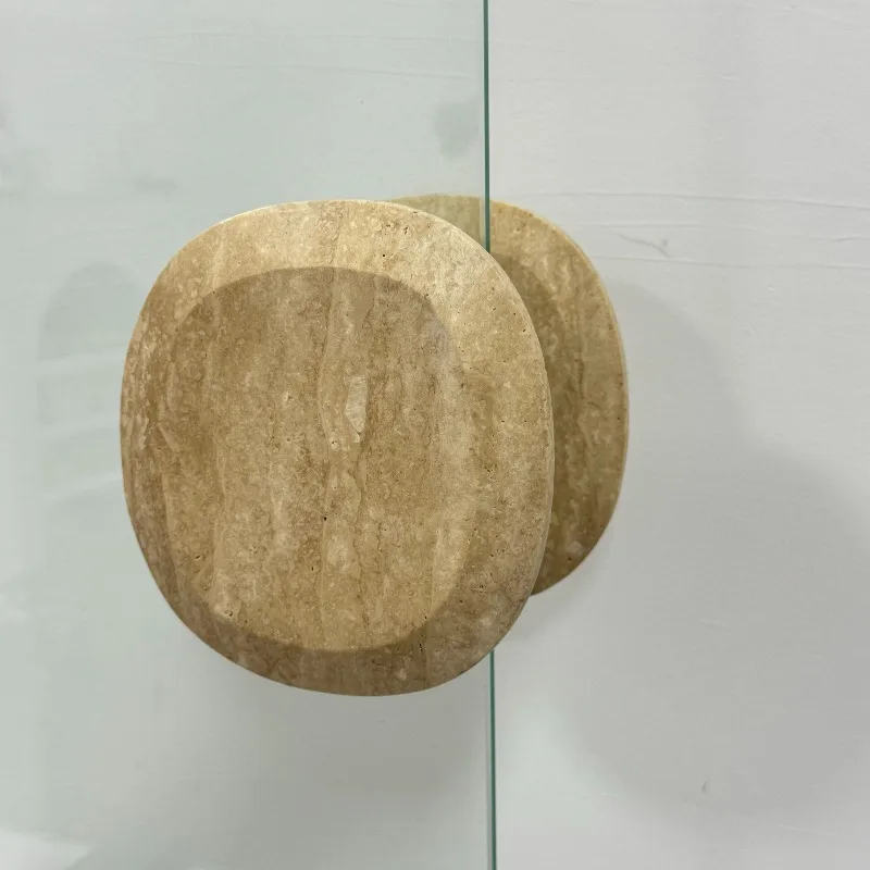 Modern Minimalist Natural Yellow Travertine Door Handle, Custom Pull for Hotel Entrance, Clothing Store & Cafe
Modern Minimalist Natural Yellow Travertine Door Handle, Custom Pull for Hotel Entrance, Clothing Store & Cafe