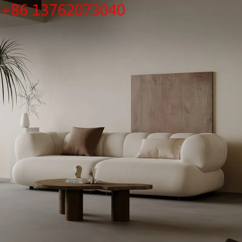 Japanese Wabi-Sabi Style Office Sofa Nordic Creative Living Room High-End Sofa Cream-Style Homestay Commercial Furniture
Japanese Wabi-Sabi Style Office Sofa Nordic Creative Living Room High-End Sofa Cream-Style Homestay Commercial Furniture