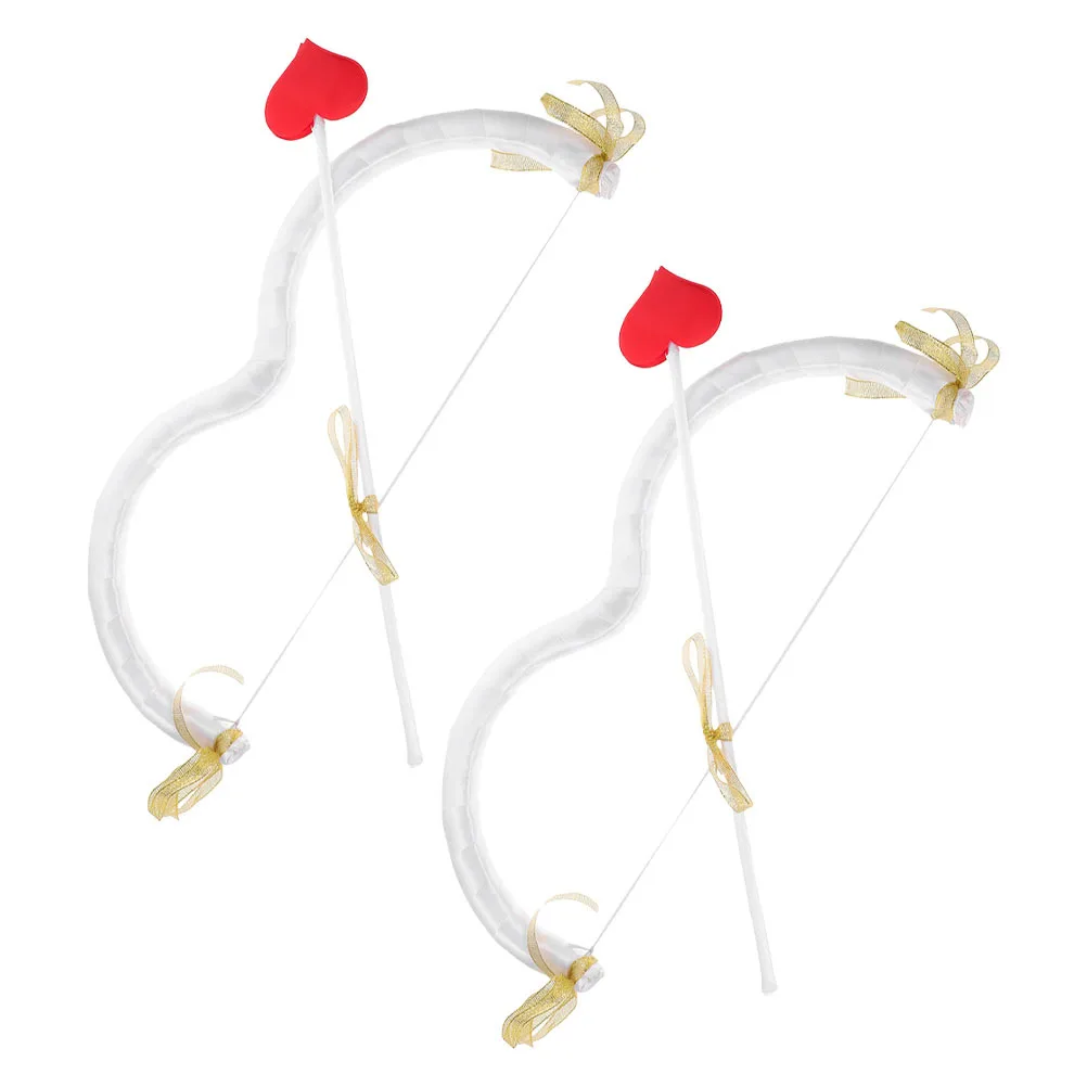 2 set Cupid Arrow Bow Set Foam Valentine Costume Prop For Adult Kids Party Game Accessory Lightweight Role Play Equipment
2 set Cupid Arrow Bow Set Foam Valentine Costume Prop For Adult Kids Party Game Accessory Lightweight Role Play Equipment