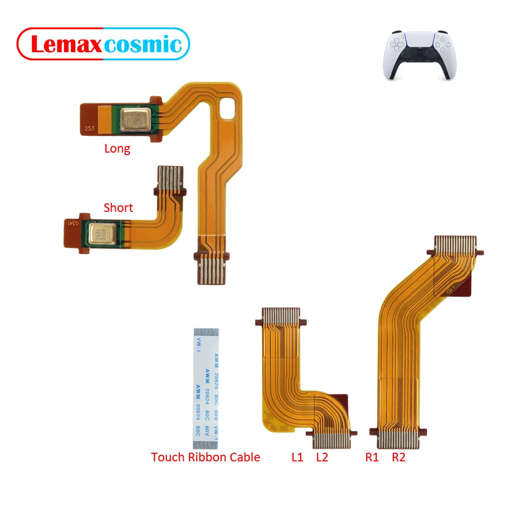 Replacement Controller Repair Handle Flex Cable Touch Ribbon Microphone Ribbon Cable Inner Mic Repair For Sony Playstation 5 PS5