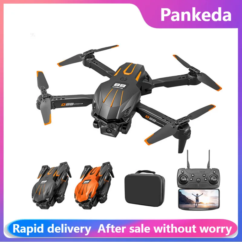 Новый дрон D88 2025 года, 4K HD, двойная камера, профессиональная аэрофотосъемка, оптический поток, удар жестов, складной квадрокоптер
Новый дрон D88 2025 года, 4K HD, двойная камера, профессиональная аэрофотосъемка, оптический поток, удар жестов, складной квадрокоптер