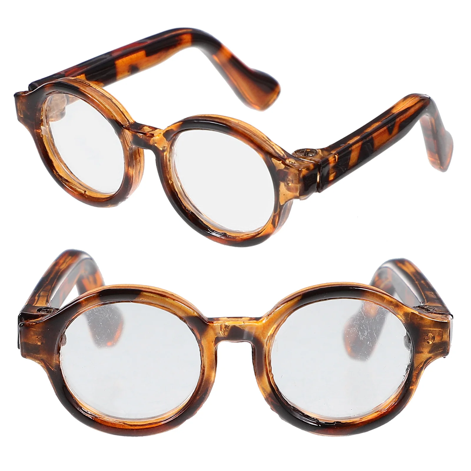 2 Pairs Mini Glasses Accessories for Dolls Leopard Print 4 5cm Plastic Sunglasses Retro Eyewear Craft Decorations Small
2 Pairs Mini Glasses Accessories for Dolls Leopard Print 4 5cm Plastic Sunglasses Retro Eyewear Craft Decorations Small