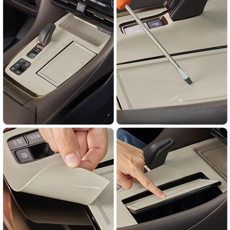Силиконовая накладка для центральной консоли Toyota Alphard 40 Series Vellfire, аксессуары для беспроводной зарядки, модификация для LHD и RHD
Силиконовая накладка для центральной консоли Toyota Alphard 40 Series Vellfire, аксессуары для беспроводной зарядки, модификация для LHD и RHD