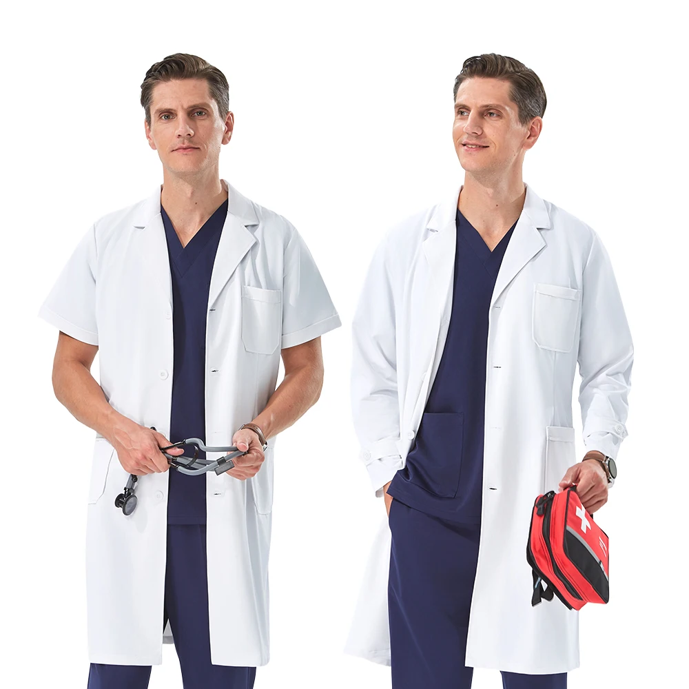 Белый лабораторный халат для врача стоматологической клиники, приталенный медицинский халат, персонализированный больничный лабораторный халат 501
Белый лабораторный халат для врача стоматологической клиники, приталенный медицинский халат, персонализированный больничный лабораторный халат 501