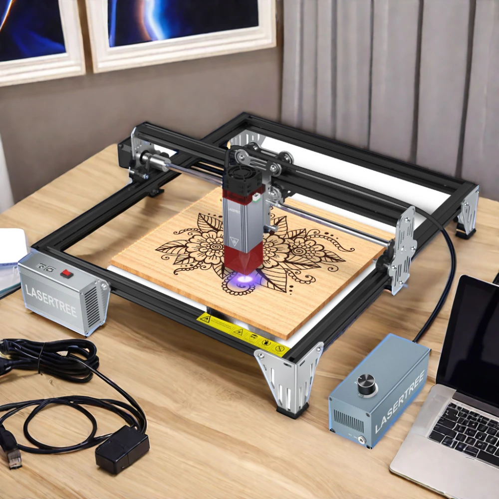 LASER TREE K1 MINI Портативный 10 Вт Настольный DIY KIT 3030 Лазерный гравер с воздушным вспомогательным диодом Лазерный гравировальный станок для дерева и камня
LASER TREE K1 MINI Портативный 10 Вт Настольный DIY KIT 3030 Лазерный гравер с воздушным вспомогательным диодом Лазерный гравировальный станок для дерева и камня