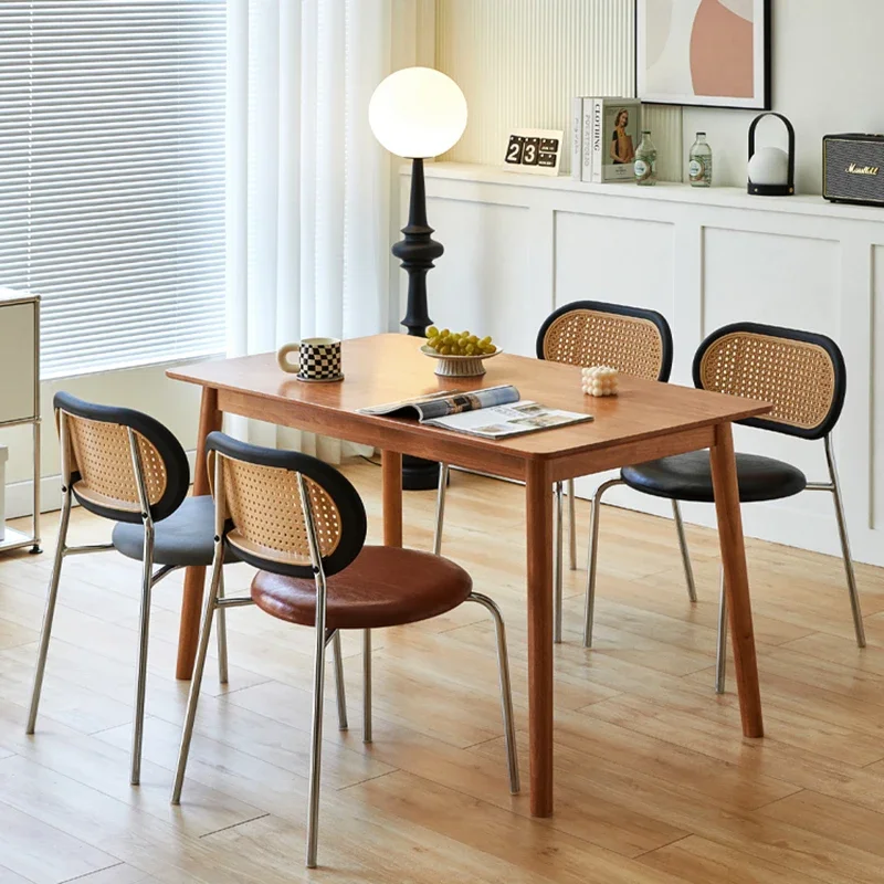 Bedroom Retro Minimalist Design Dining Chairs Nordic Desk Relax Luxury Dining Chairs Durable Modern Home Furniture Sillas HBDC
Bedroom Retro Minimalist Design Dining Chairs Nordic Desk Relax Luxury Dining Chairs Durable Modern Home Furniture Sillas HBDC