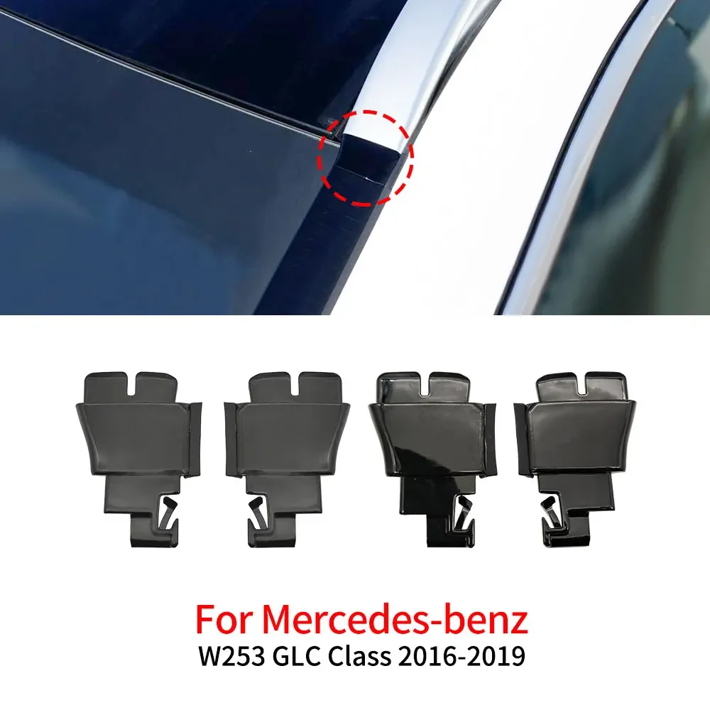 For Mercedes W253 Car Left Right Roof Rail Molding Trim Roof Running Water Cover Plate Plug For Benz GLC Class 2016-2019 GLC300
For Mercedes W253 Car Left Right Roof Rail Molding Trim Roof Running Water Cover Plate Plug For Benz GLC Class 2016-2019 GLC300