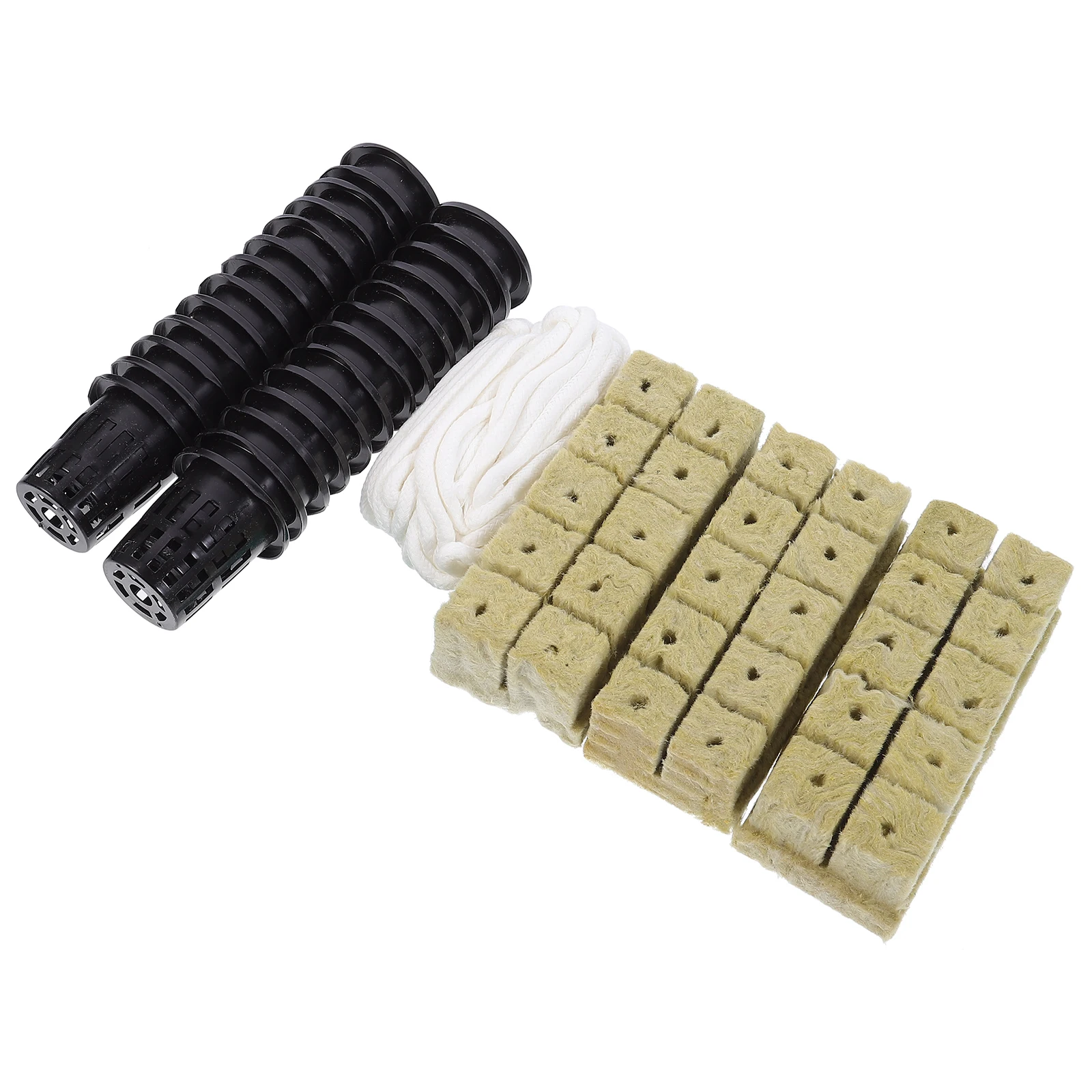 Hydroponic Kit Wool Starter Plugs Plastic Bucket Transplanting Growing Medium Soilless Culture Set Seedling Pots
Hydroponic Kit Wool Starter Plugs Plastic Bucket Transplanting Growing Medium Soilless Culture Set Seedling Pots