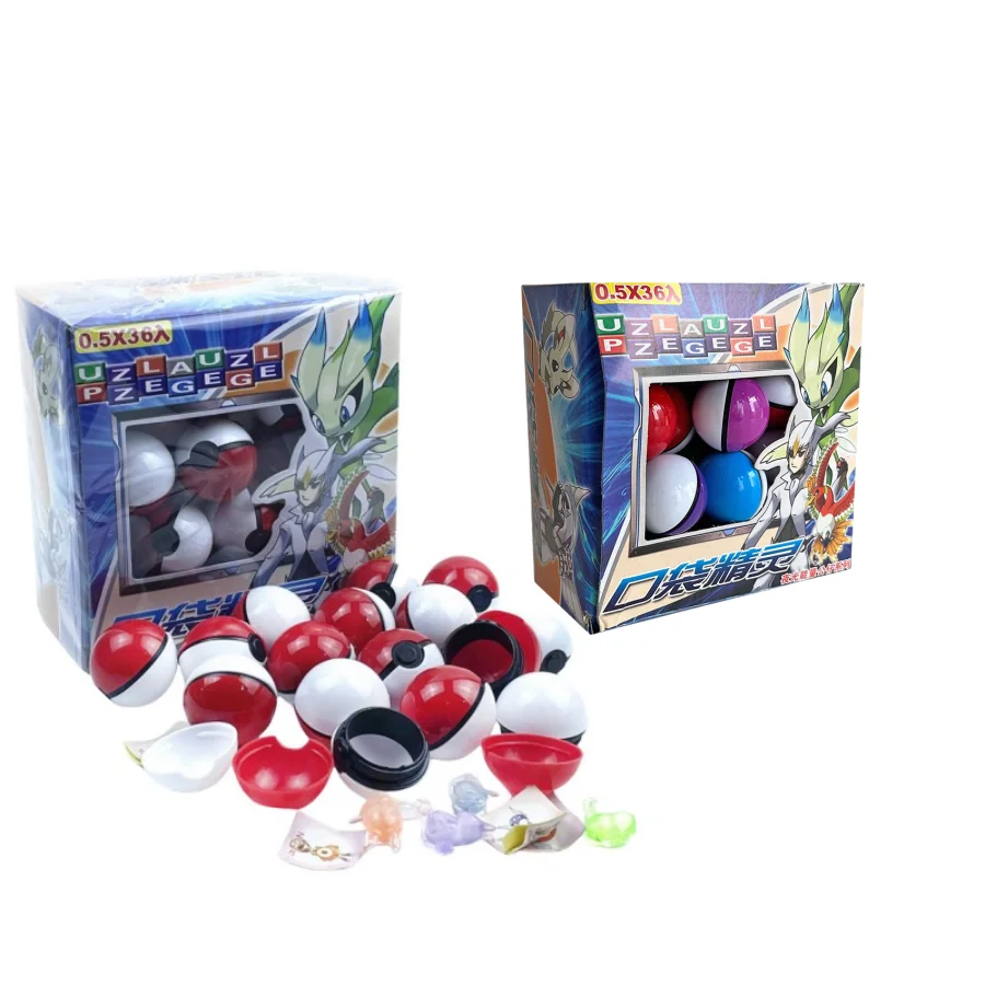 36Pcs /Set 3 Cm PokeBall Model Toys Pokemon Anime Figure Pikachu Pocket Monster Pet Elf Dolls Toys For Children's Birthday Gift
36Pcs /Set 3 Cm PokeBall Model Toys Pokemon Anime Figure Pikachu Pocket Monster Pet Elf Dolls Toys For Children's Birthday Gift