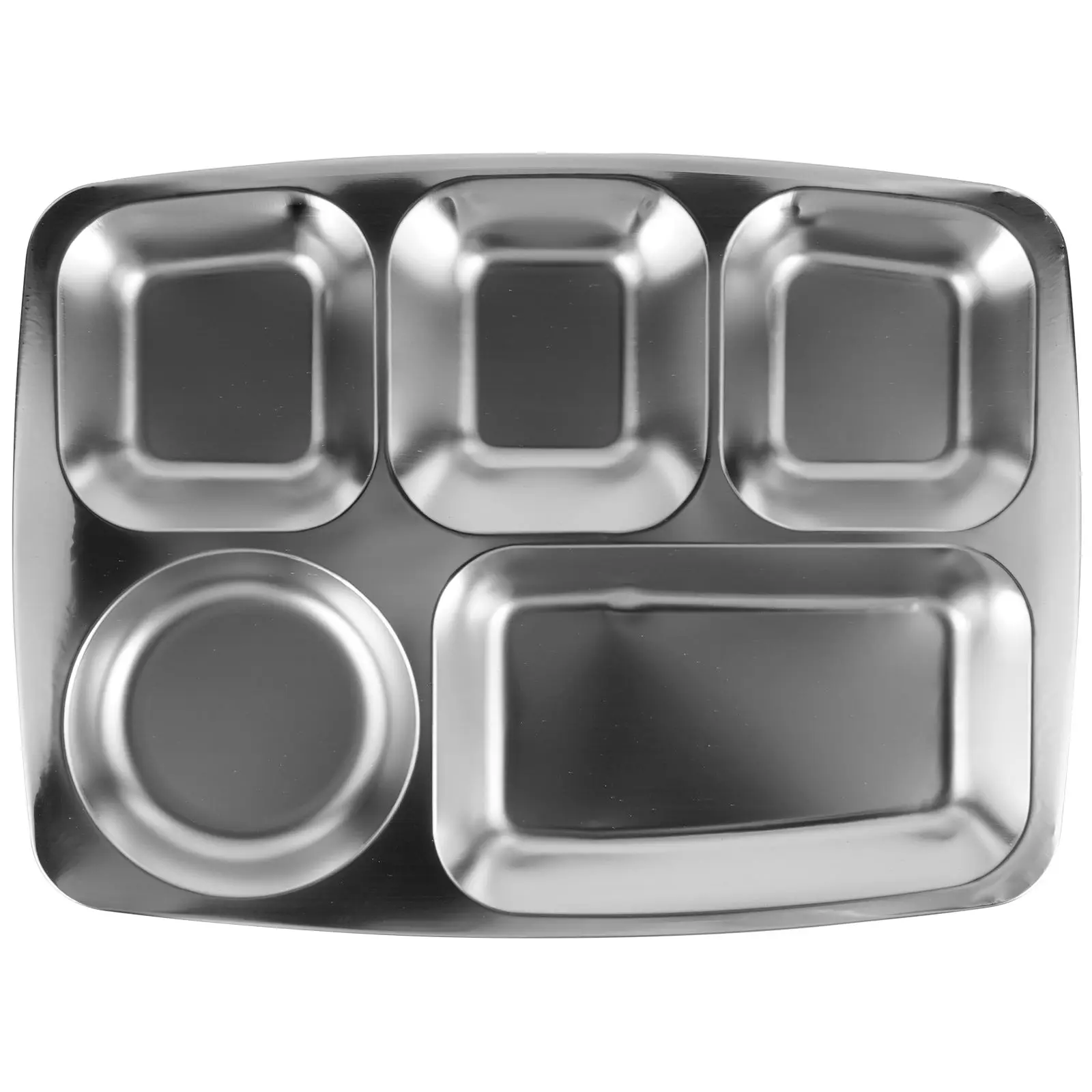 Stainless Steel Divided Food Plate Camping Picnic Home School Restaurant Cafeteria Easy Clean Metal Food Divider Plates
Stainless Steel Divided Food Plate Camping Picnic Home School Restaurant Cafeteria Easy Clean Metal Food Divider Plates