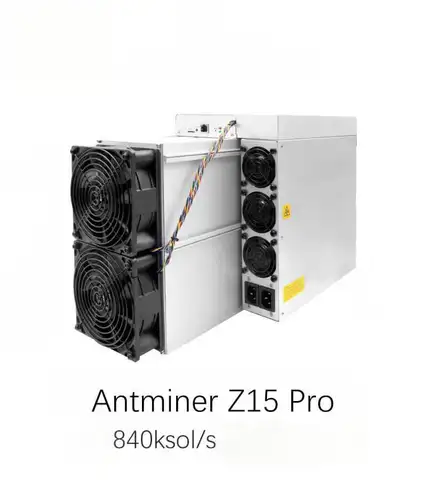 Bitmain Antminer Z15 Pro (840kh/s) 2760W 3.31j/kSOL Zcash Miner Equihash Algorithm