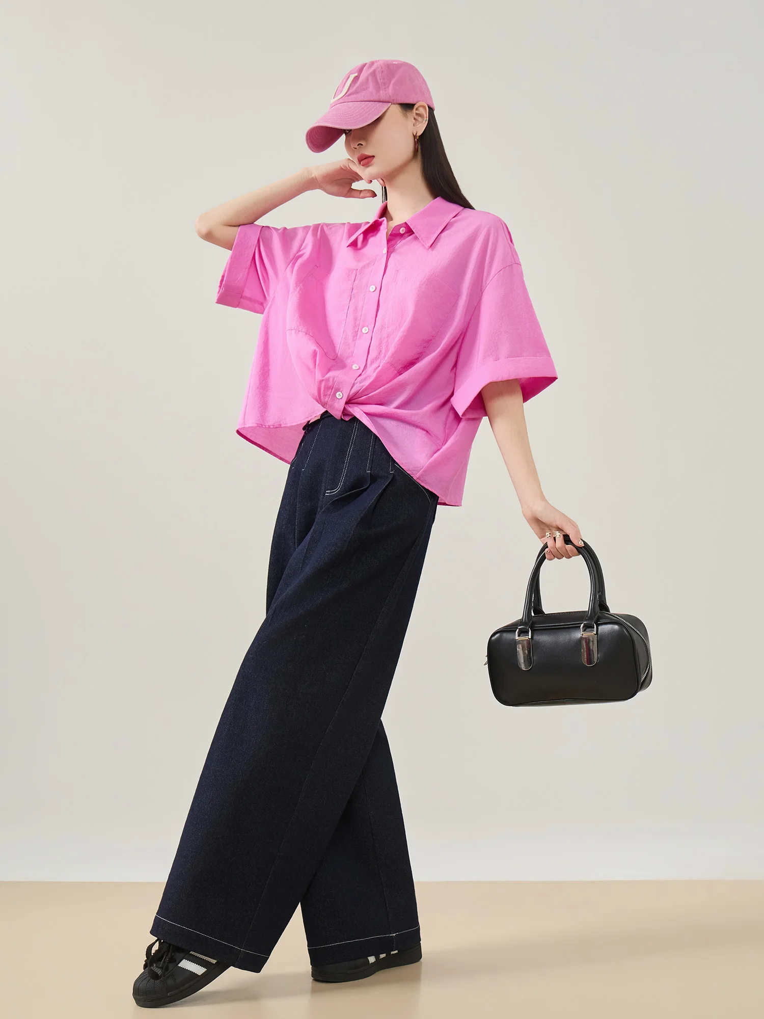 Artistic Knot ort Sve irt Women's Pinki Red Spring 2026 New Sle Casual Loose Fit Polyester Fiber Warmth Commute
Artistic Knot ort Sve irt Women's Pinki Red Spring 2026 New Sle Casual Loose Fit Polyester Fiber Warmth Commute